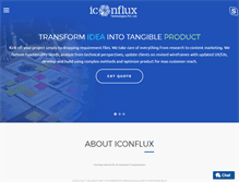 Tablet Screenshot of iconflux.com